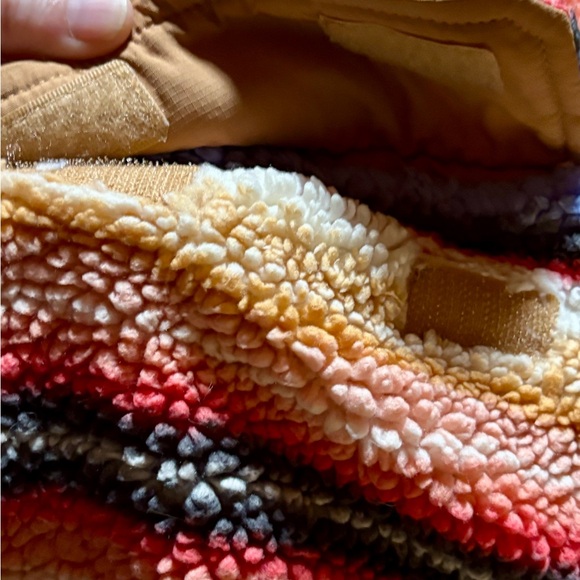 ⭐️Billabong A/Div Switchback Mock Neck Pullover Sweatshirt Striped XS-  NWOT - Picture 4 of 13